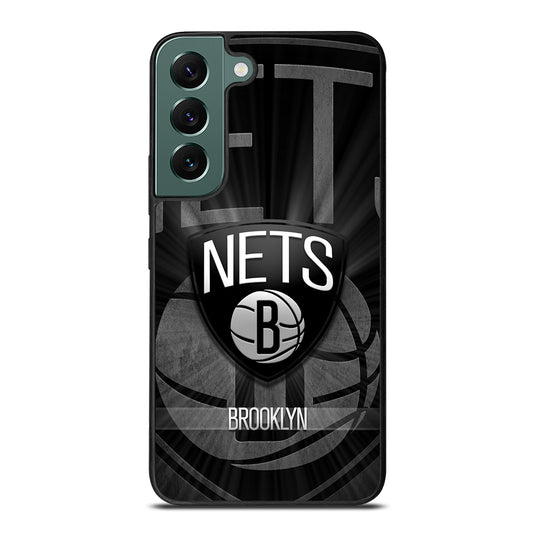 BROOKLYN NETS LOGO BASKETBALL Samsung Galaxy S22 Case Cover