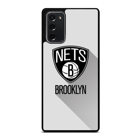 BROOKLYN NETS NBA ICON 3 Samsung Galaxy Note 20 Case Cover