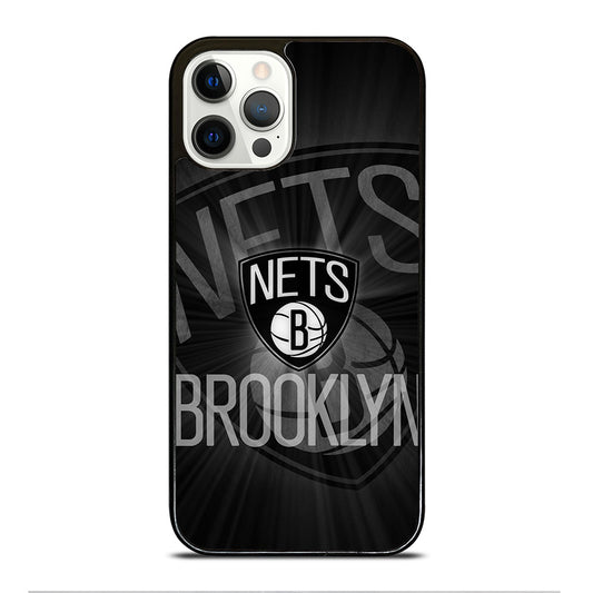 BROOKLYN NETS LOGO BASKETBALL 2 iPhone 12 Pro Case Cover
