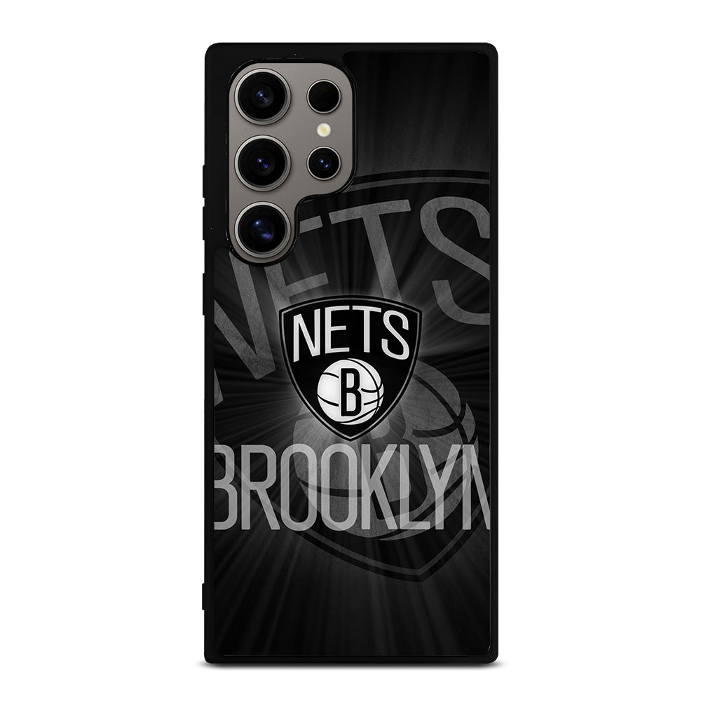 BROOKLYN NETS LOGO BASKETBALL 2 Samsung Galaxy S24 Ultra Case Cover