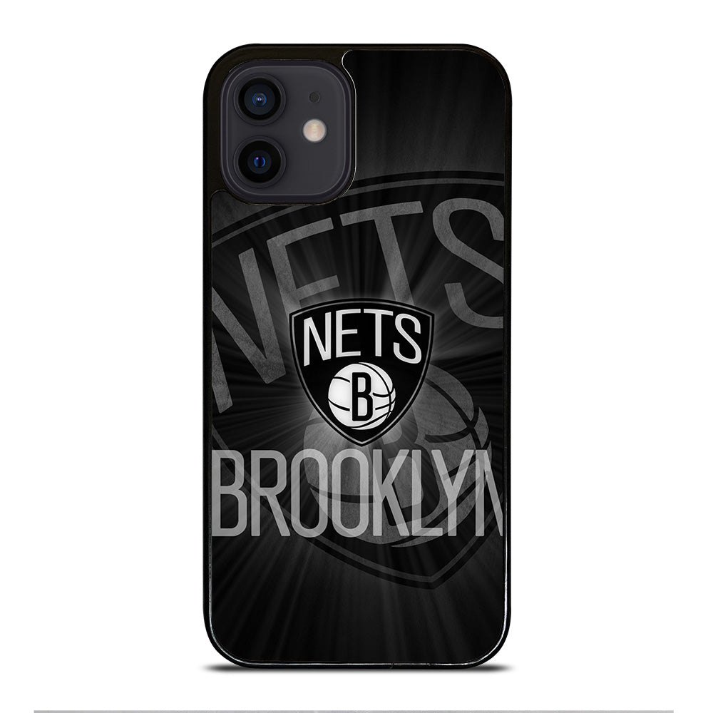 BROOKLYN NETS LOGO BASKETBALL 2 iPhone 12 Mini Case Cover