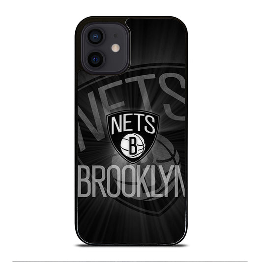 BROOKLYN NETS LOGO BASKETBALL 2 iPhone 12 Mini Case Cover