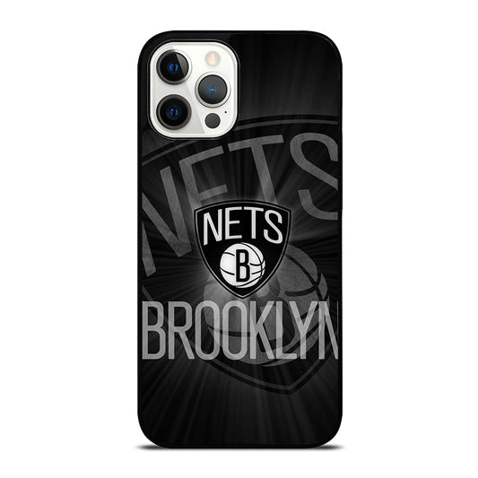BROOKLYN NETS LOGO BASKETBALL 2 iPhone 12 Pro Max Case Cover