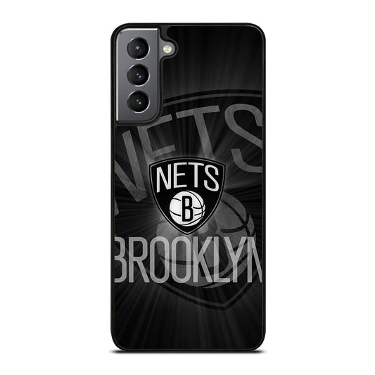 BROOKLYN NETS LOGO BASKETBALL 2 Samsung Galaxy S21 Plus Case Cover