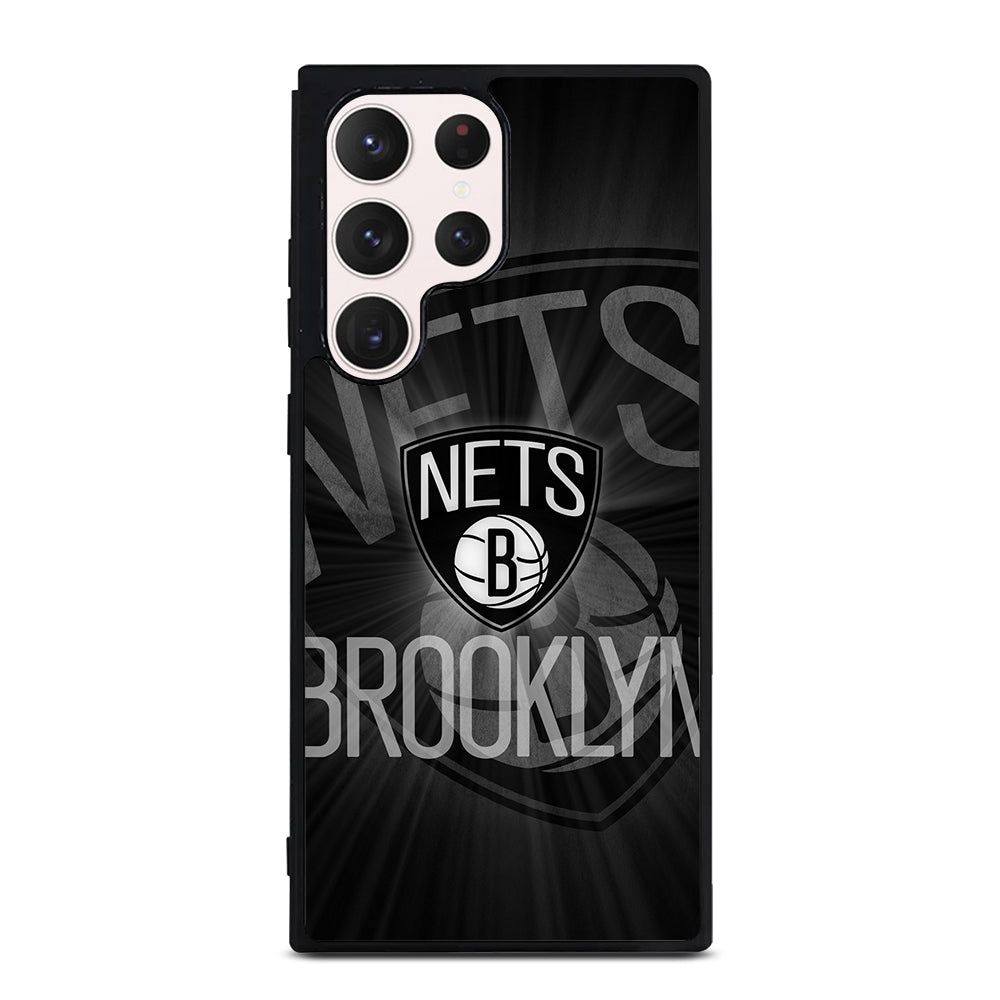 BROOKLYN NETS LOGO BASKETBALL 2 Samsung Galaxy S23 Ultra Case Cover