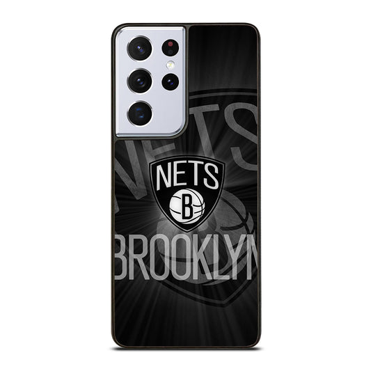 BROOKLYN NETS LOGO BASKETBALL 2 Samsung Galaxy S21 Ultra Case Cover