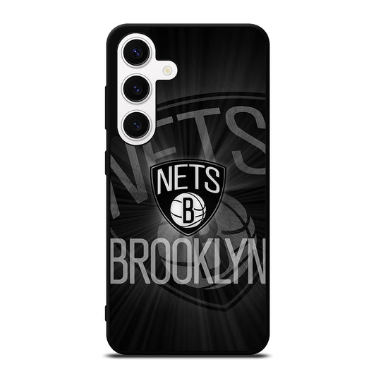 BROOKLYN NETS LOGO BASKETBALL 2 Samsung Galaxy S24 Case Cover