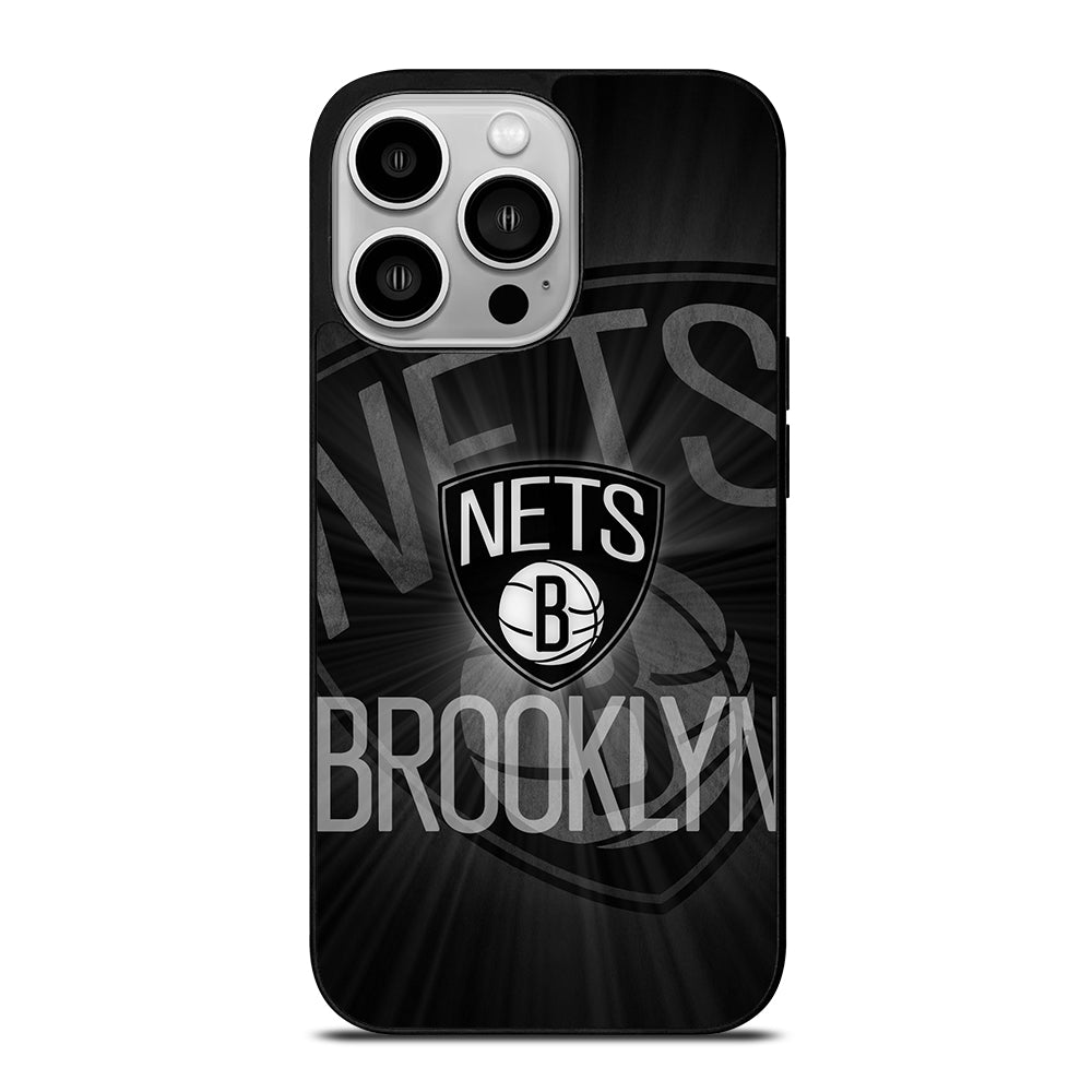 BROOKLYN NETS LOGO BASKETBALL 2 iPhone 14 Pro Case Cover