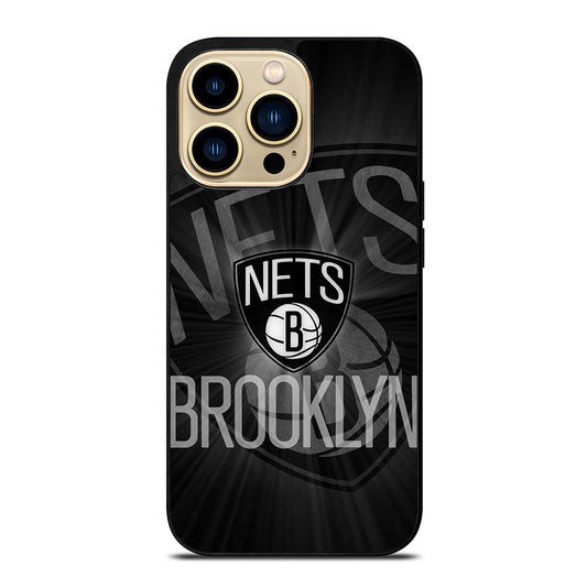 BROOKLYN NETS LOGO BASKETBALL 2 iPhone 14 Pro Max Case Cover