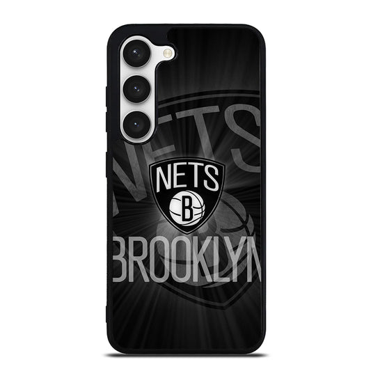 BROOKLYN NETS LOGO BASKETBALL 2 Samsung Galaxy S23 Case Cover