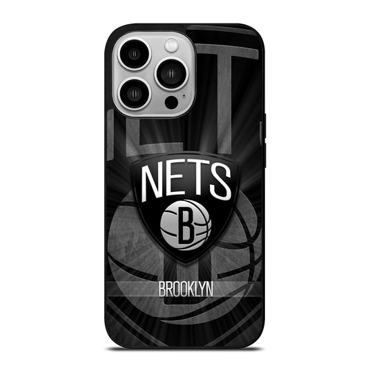 BROOKLYN NETS LOGO BASKETBALL iPhone 14 Pro Case Cover