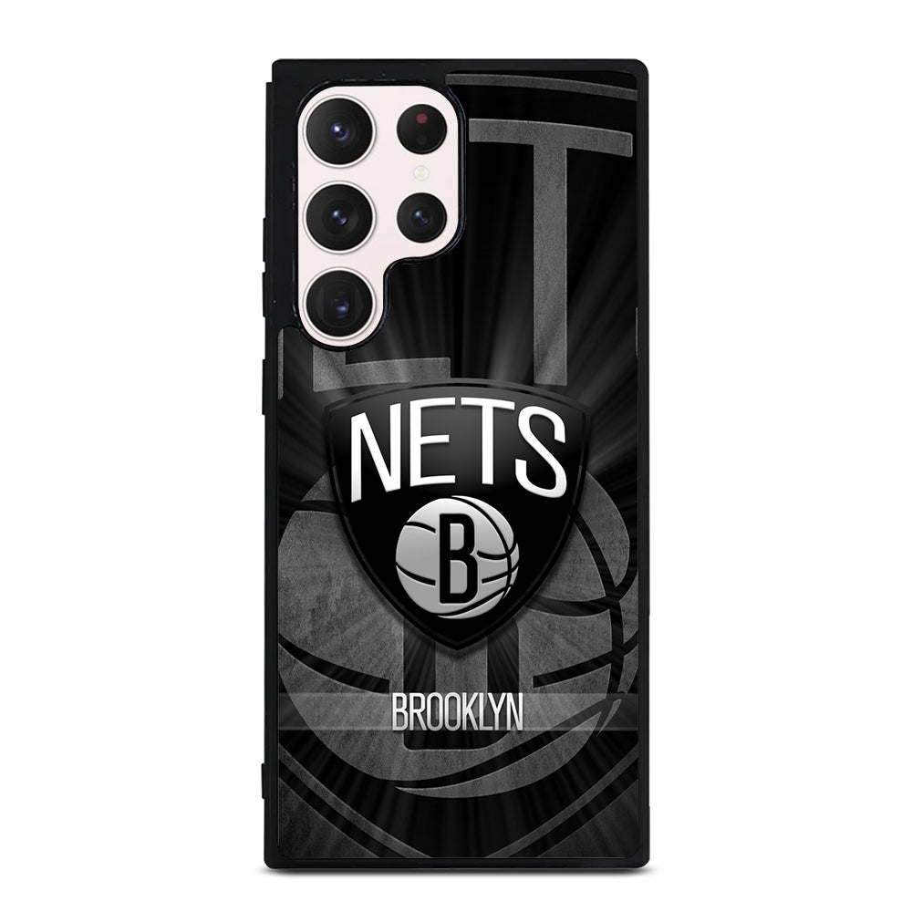 BROOKLYN NETS LOGO BASKETBALL Samsung Galaxy S23 Ultra Case Cover