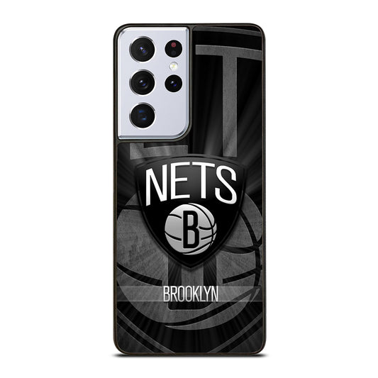 BROOKLYN NETS LOGO BASKETBALL Samsung Galaxy S21 Ultra Case Cover