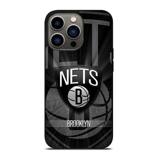 BROOKLYN NETS LOGO BASKETBALL iPhone 13 Pro Case Cover