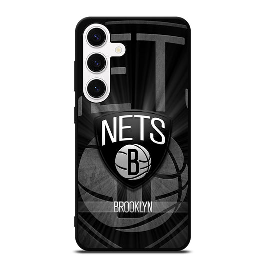 BROOKLYN NETS LOGO BASKETBALL Samsung Galaxy S24 Case Cover