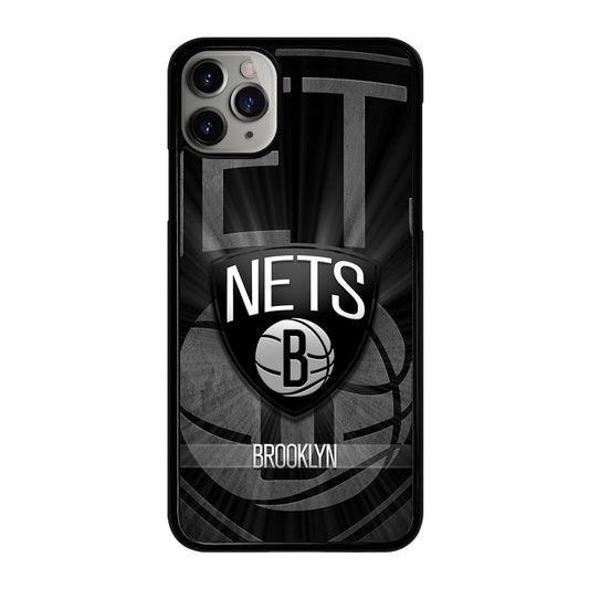 BROOKLYN NETS LOGO BASKETBALL iPhone 11 Pro Max Case Cover
