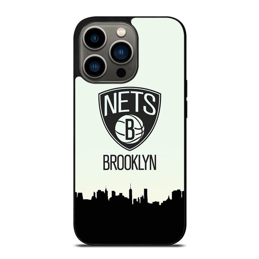 BROOKLYN NETS NBA ICON 1 iPhone 13 Pro Case Cover