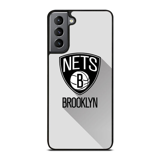 BROOKLYN NETS NBA ICON 3 Samsung Galaxy S21 Plus Case Cover
