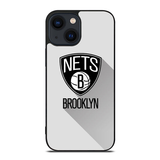 BROOKLYN NETS NBA ICON 3 iPhone 14 Plus Case Cover