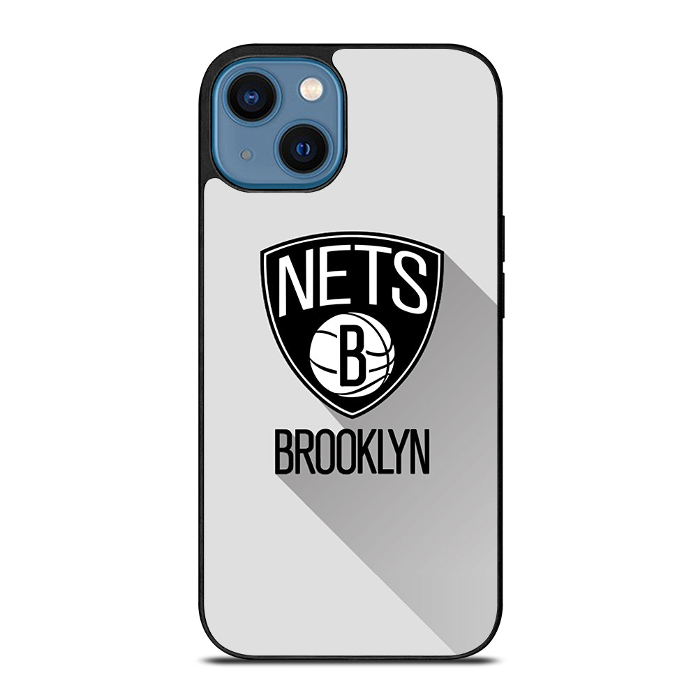 BROOKLYN NETS NBA ICON 3 iPhone 14 Case Cover