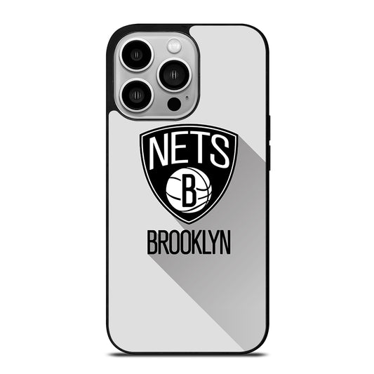 BROOKLYN NETS NBA ICON 3 iPhone 14 Pro Case Cover