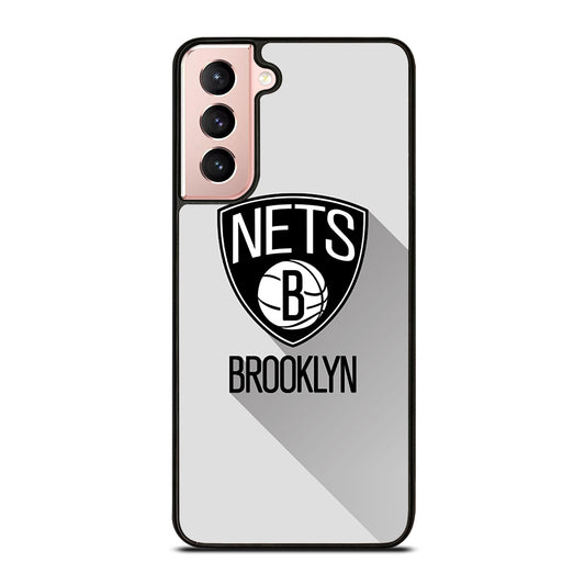 BROOKLYN NETS NBA ICON 3 Samsung Galaxy S21 Case Cover