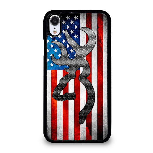 BROWNING DEER AMERICAN iPhone XR Case Cover