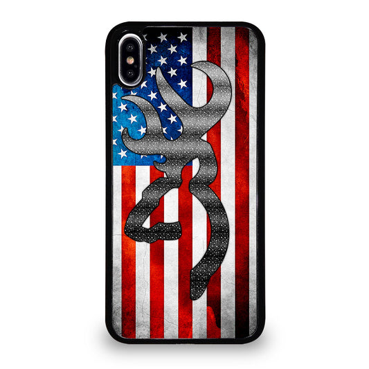 BROWNING DEER AMERICAN iPhone XS Max Case Cover