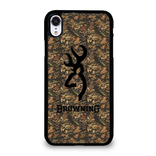 BROWNING DEER CAMO LOGO iPhone XR Case Cover