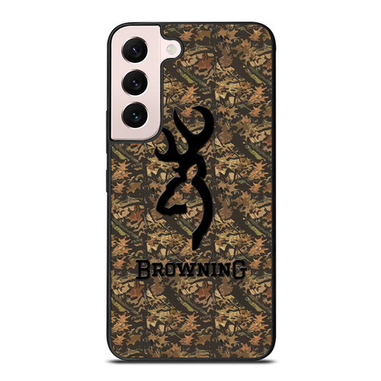 BROWNING DEER CAMO LOGO Samsung Galaxy S22 Plus Case Cover