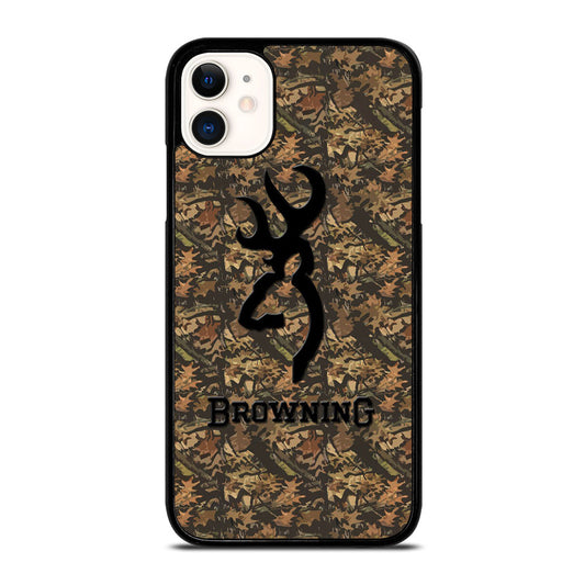 BROWNING DEER CAMO LOGO iPhone 11 Case Cover