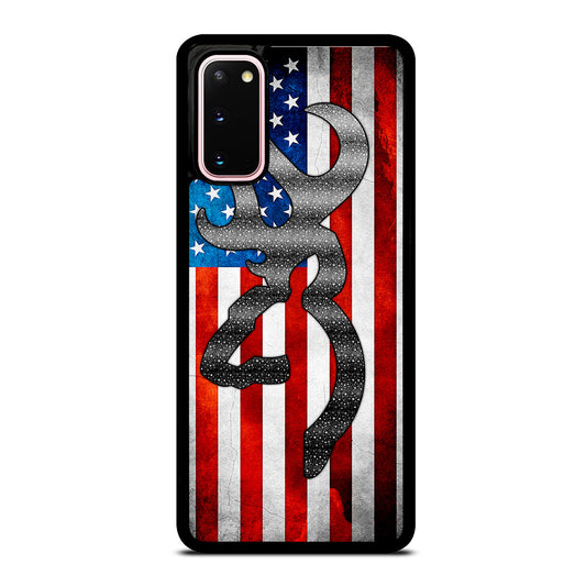 BROWNING DEER AMERICAN Samsung Galaxy S20 Case Cover