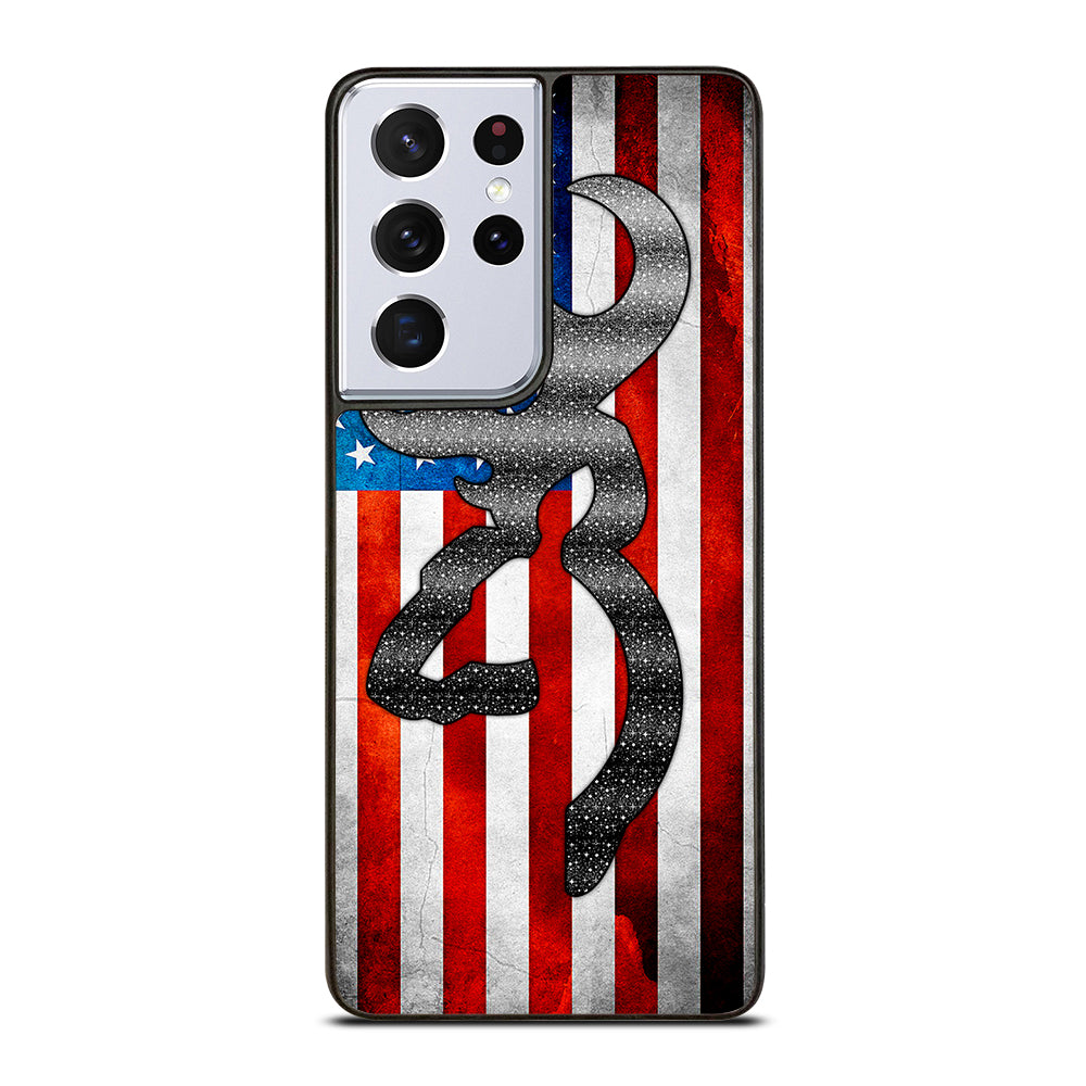 BROWNING DEER AMERICAN Samsung Galaxy S21 Ultra Case Cover