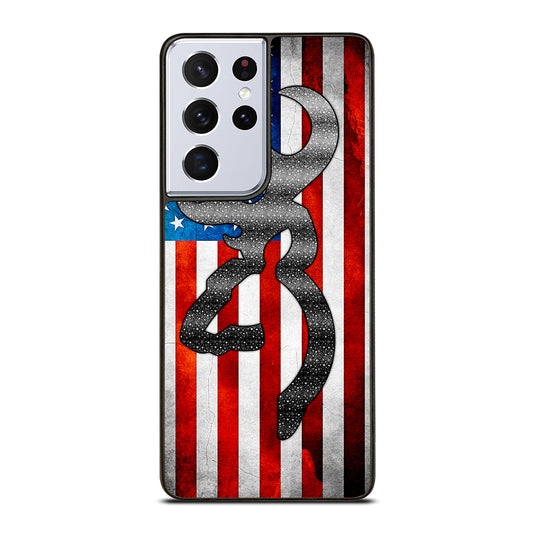 BROWNING DEER AMERICAN Samsung Galaxy S21 Ultra Case Cover