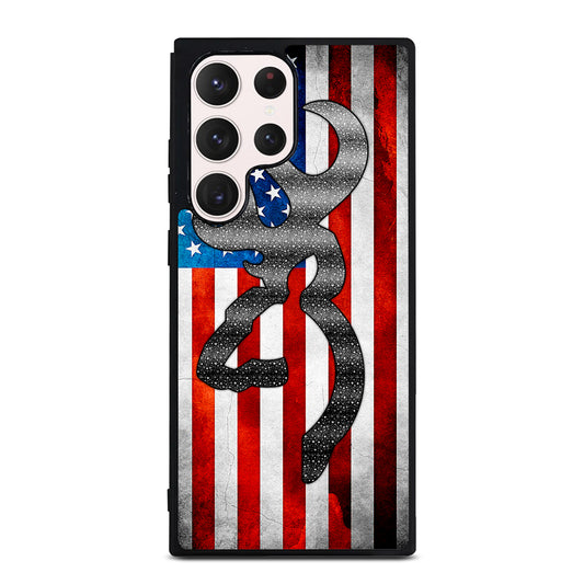 BROWNING DEER AMERICAN Samsung Galaxy S23 Ultra Case Cover