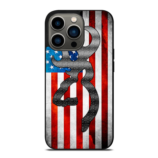 BROWNING DEER AMERICAN iPhone 13 Pro Case Cover