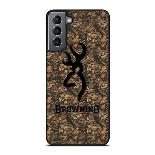 BROWNING DEER CAMO LOGO Samsung Galaxy S21 Plus Case Cover