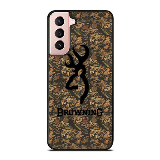BROWNING DEER CAMO LOGO Samsung Galaxy S21 Case Cover