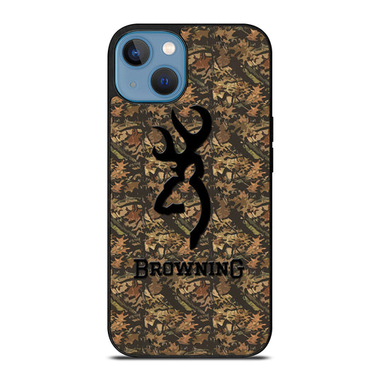 BROWNING DEER CAMO LOGO iPhone 13 Case Cover