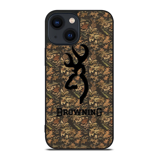 BROWNING DEER CAMO LOGO iPhone 14 Plus Case Cover