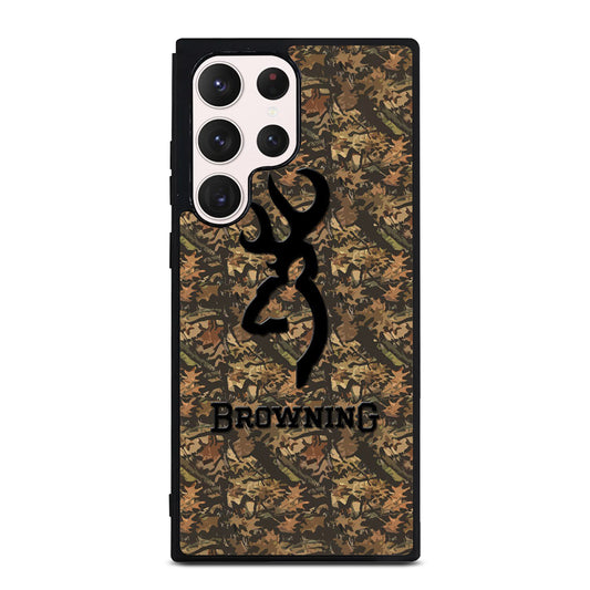 BROWNING DEER CAMO LOGO Samsung Galaxy S23 Ultra Case Cover