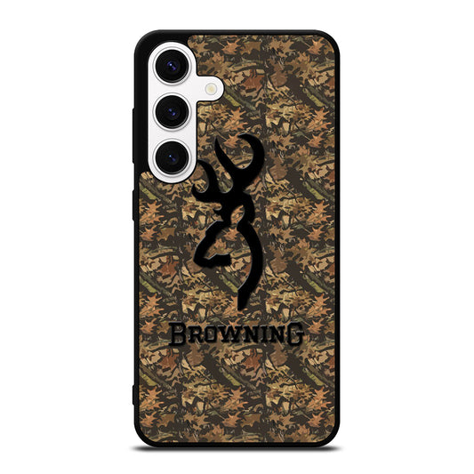 BROWNING DEER CAMO LOGO Samsung Galaxy S24 Case Cover
