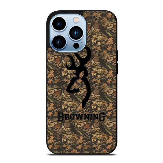 BROWNING DEER CAMO LOGO iPhone 13 Pro Max Case Cover