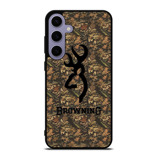 BROWNING DEER CAMO LOGO Samsung Galaxy S24 Plus Case Cover