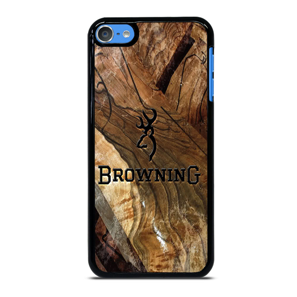 BROWNING DEER WOODEN LOGO iPod Touch 7 Case Cover