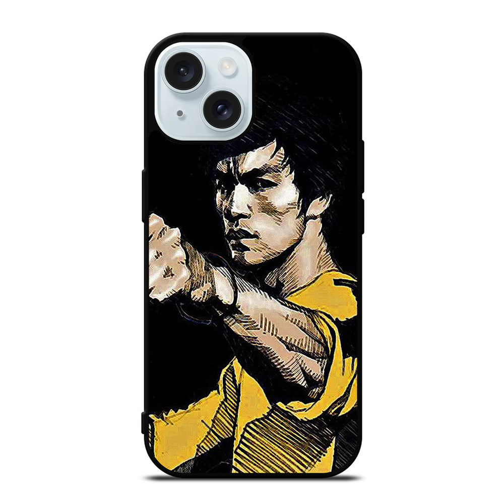 BRUCE LEE ART 2 iPhone 15 Case Cover