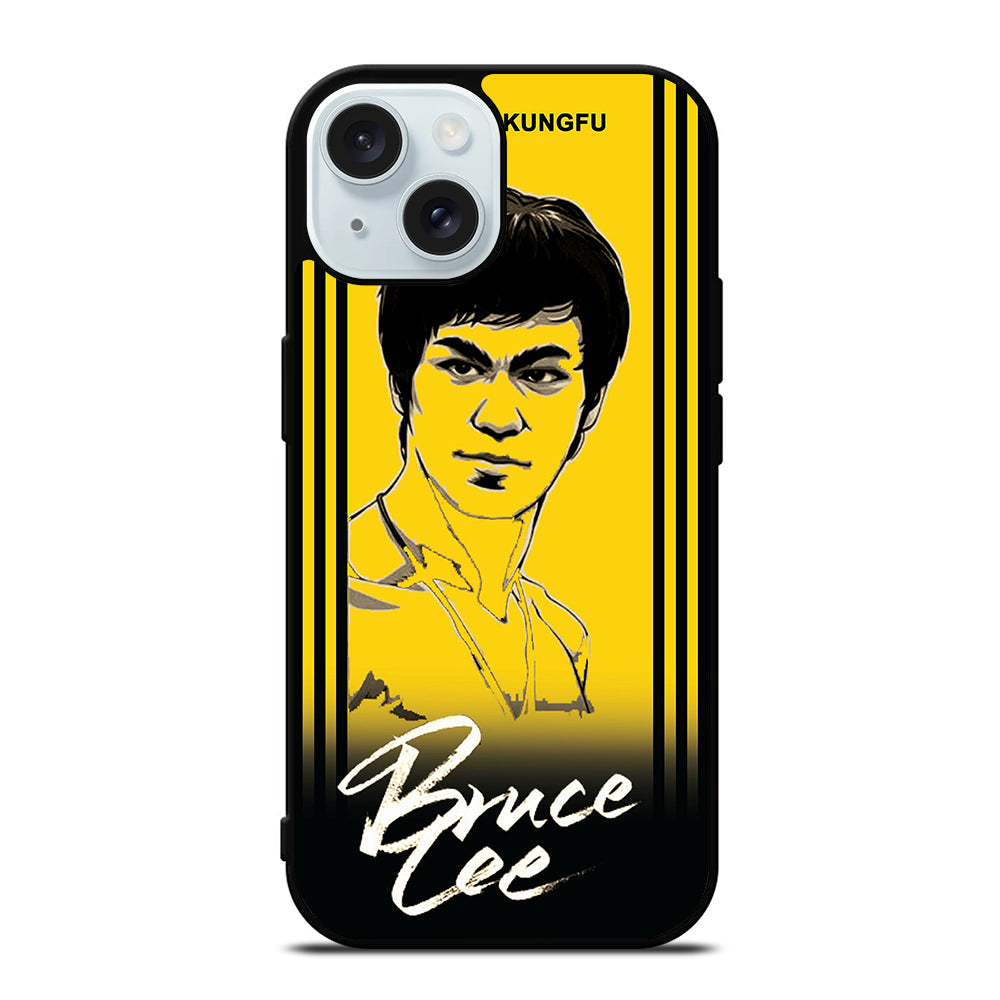 BRUCE LEE KING OF KUNGFU iPhone 15 Case Cover