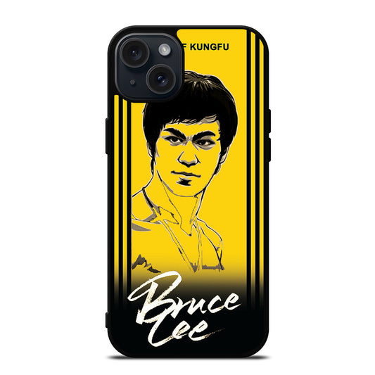 BRUCE LEE KING OF KUNGFU iPhone 15 Plus Case Cover