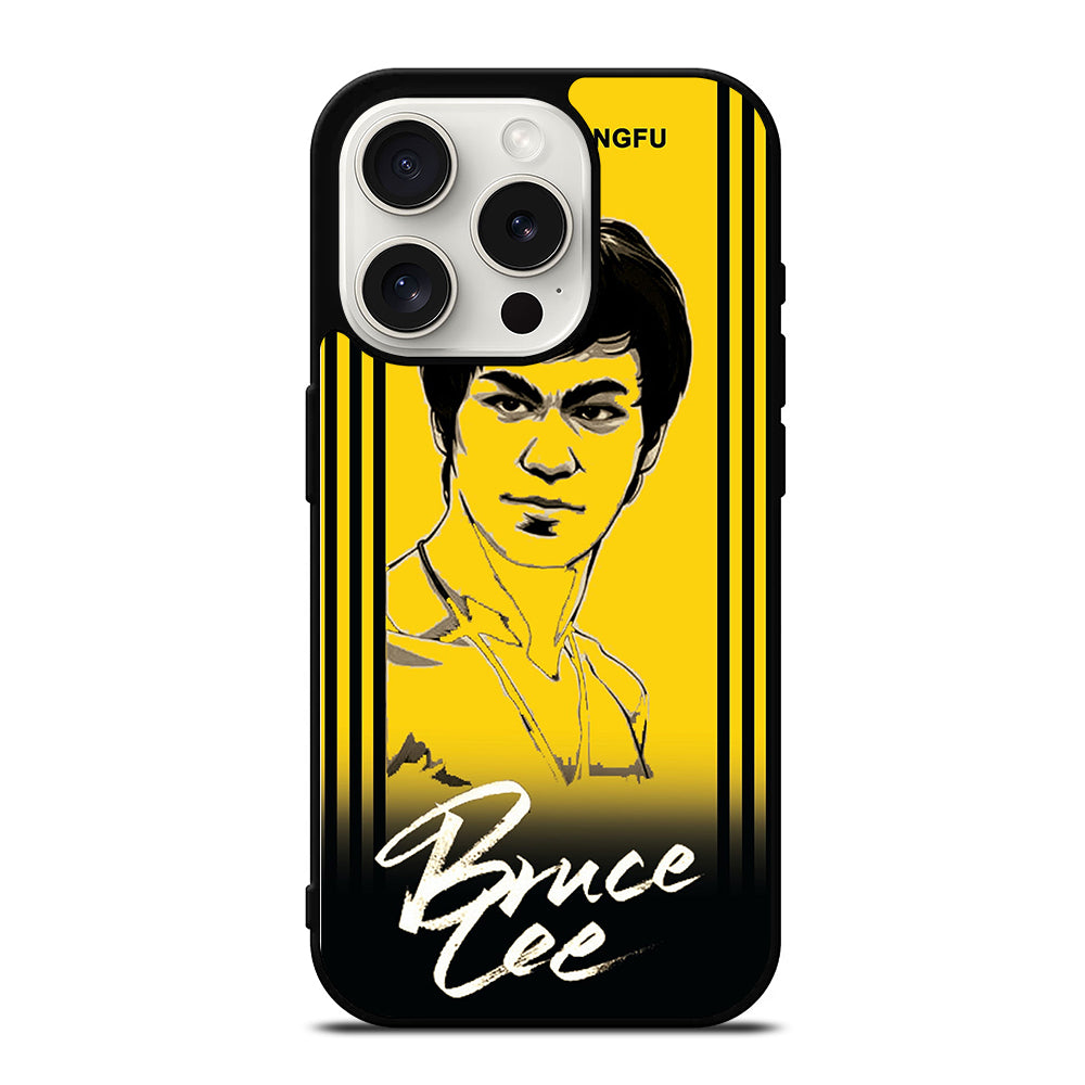 BRUCE LEE KING OF KUNGFU iPhone 15 Pro Case Cover
