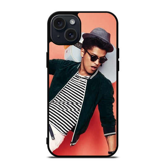 BRUNO MARS GUITAR iPhone 15 Plus Case Cover